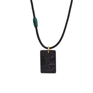 Black Tag with Green Diamond - Limited Edition